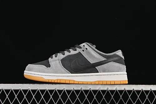 All categories Nk SB Dunk series Nk SB Dunk Low low-top sneakers Nike SB Dunk Low black gray low-top casual sneakers HF3063-001